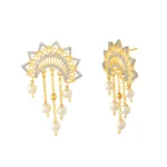 Alpana Sunburst Elegance Drops Earrings - Image 3