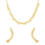 Gota Patti Latika Pushp Necklace Set - Image 3