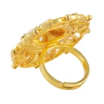 Gota Patti Mandala Pushp Ring - Image 4