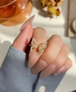 Butterfly Shaped Big Ring - Image 2