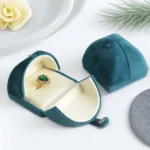 Blue Velvet Jewelry Boxes, Bangle Box, Ring Box, Pendant Box, Necklace Boxes, Pearl Necklace Box, Jewelry Organizer, Gift Box - Image 3