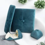 Blue Velvet Jewelry Boxes, Bangle Box, Ring Box, Pendant Box, Necklace Boxes, Pearl Necklace Box, Jewelry Organizer, Gift Box