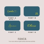 Custom Name Velvet Jewelry Box • Watch Box for Women • Personalized Jewelry Box • Bridesmaid gift • Personalised Gift • Birthday Gift - Image 4