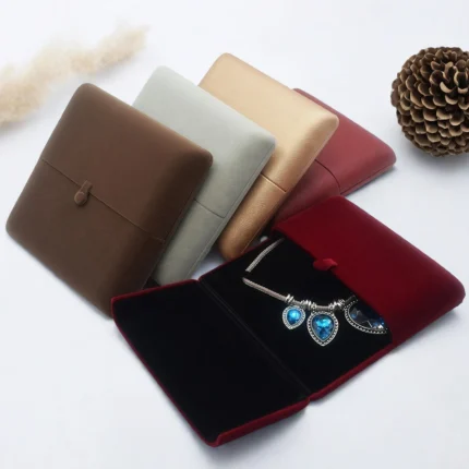 Velvet Necklace Boxes, Pearl Necklace Box, Large Jewelry Box, Pendant Box, Necklace Boxes, Necklace Gift Box, Jewelry Organizer, Gift Box