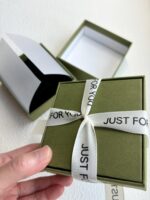 Jewellery Gift Boxes, High Quality Jewelry Gift Box With Ribbon For Earrings Bracelet, Luxury Padded Cardboard Velvet Necklace Box - Image 4