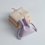 Suede Pouch Set | Microfiber for Jewelry, Candy, Rings, Necklaces, Bracelets, Earrings - Wedding, Birthday, Christmas - Image 2