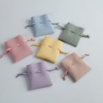 Suede Pouch Set | Microfiber for Jewelry, Candy, Rings, Necklaces, Bracelets, Earrings - Wedding, Birthday, Christmas